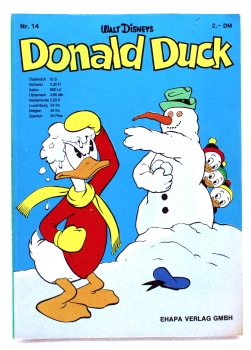 Walt Disneys Donald Duck Taschenbuch Nr. 14 (1. Auflage) von Ehapa